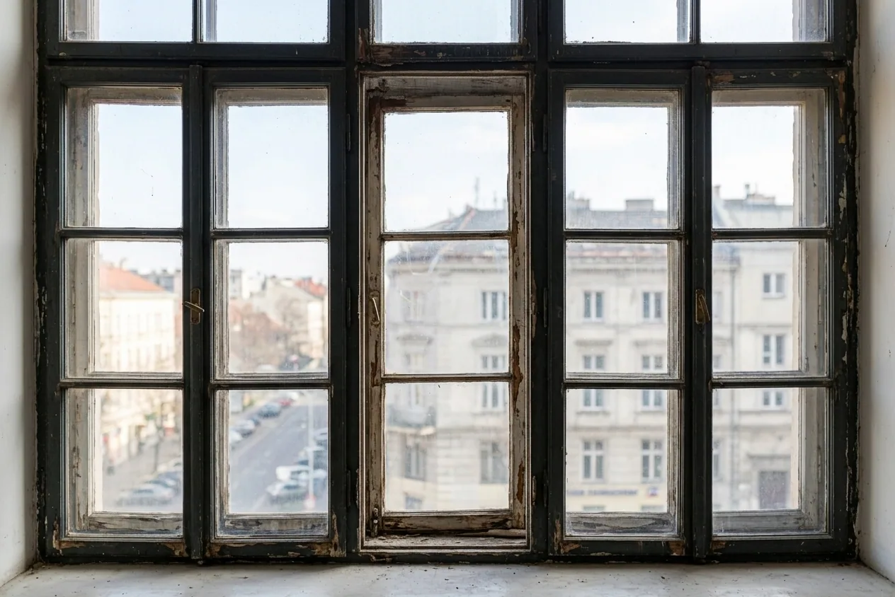Vitrier / vitrerie à Rueil-Malmaison — avant (chantier 2)