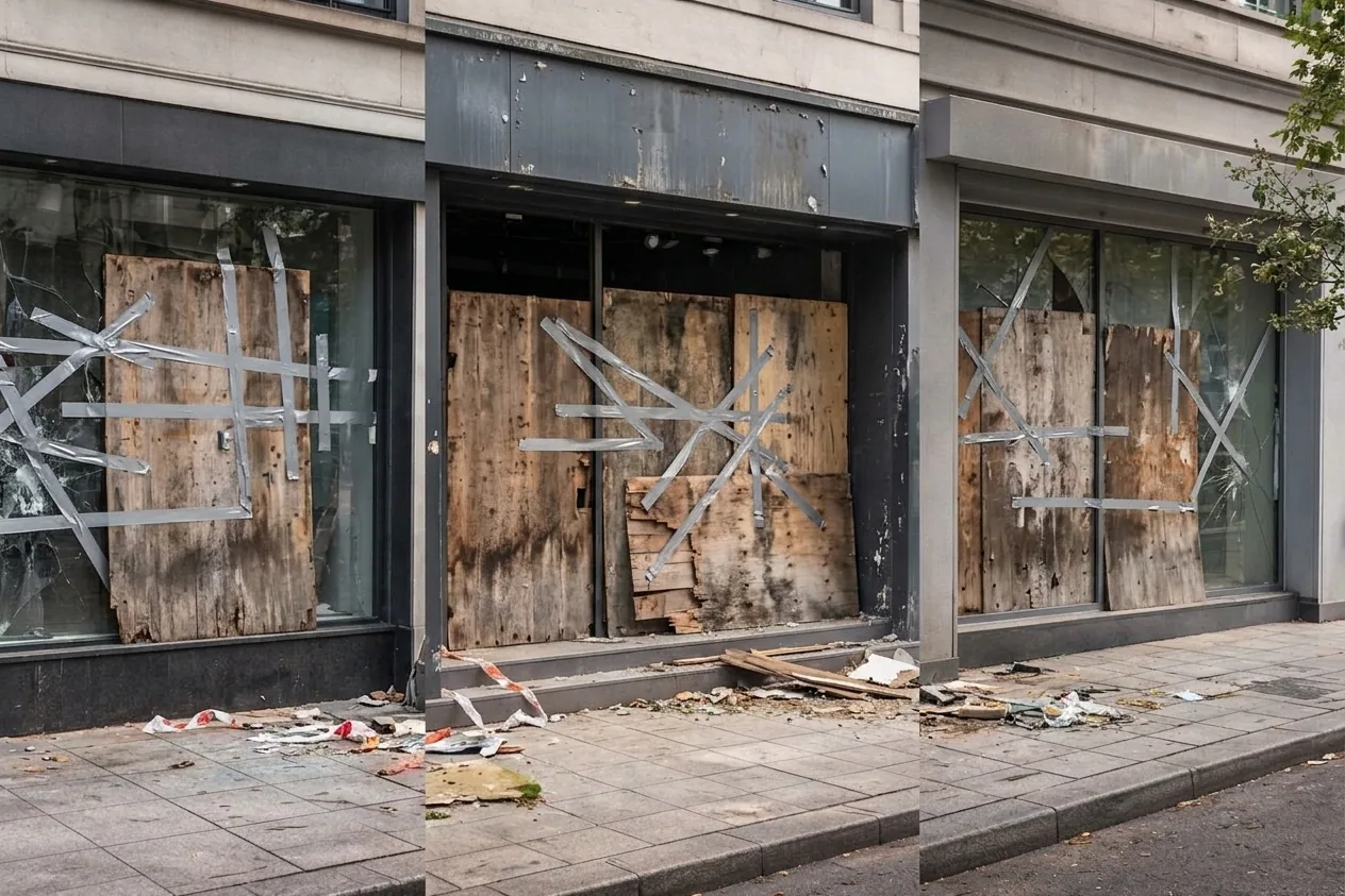 Vitrier / vitrerie à Rueil-Malmaison — avant (chantier 3)